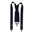 Black 2" Pants Suspenders